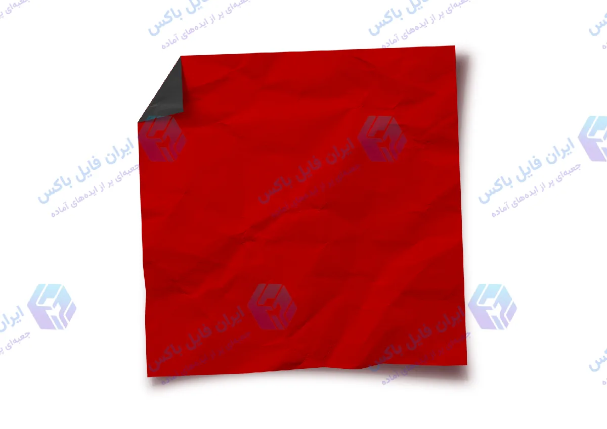 فایل لایه باز یادداشت کریسمس قرمز با ابعاد 1700×1203 پیکسل