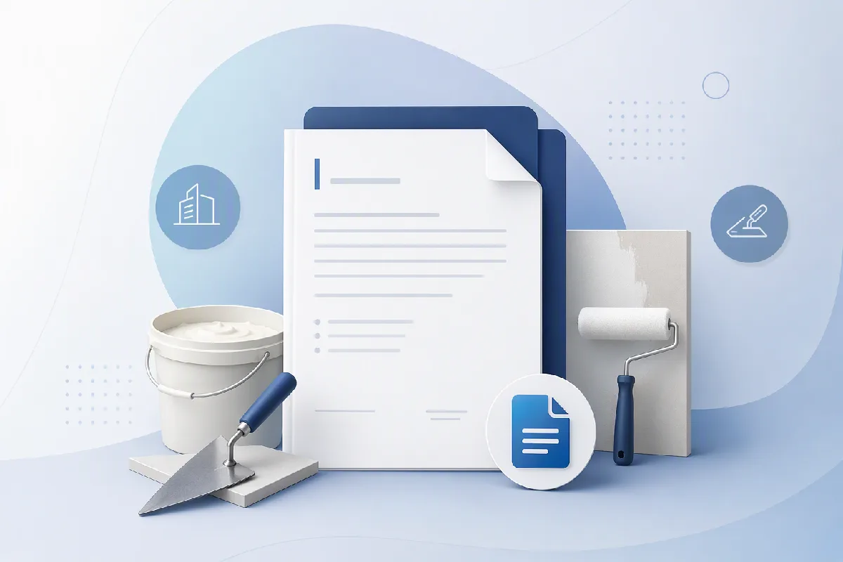نمونه قرارداد پیمانکاری گچ کاری و سفیدکاری ساختمان فایل Word قابل ویرایش