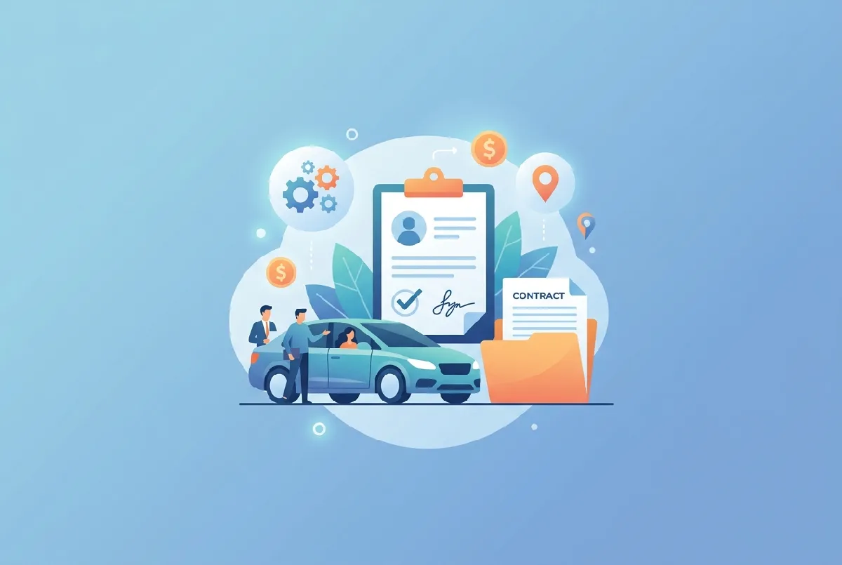 نمونه قرارداد تامین اتومبیل برای ایاب و ذهاب کارکنان