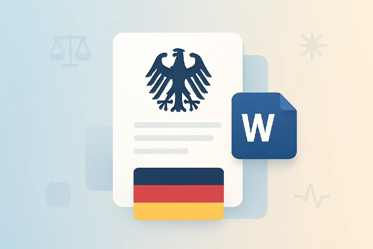متن کامل قانون اساسی آلمان به زبان فارسی فرمت Word