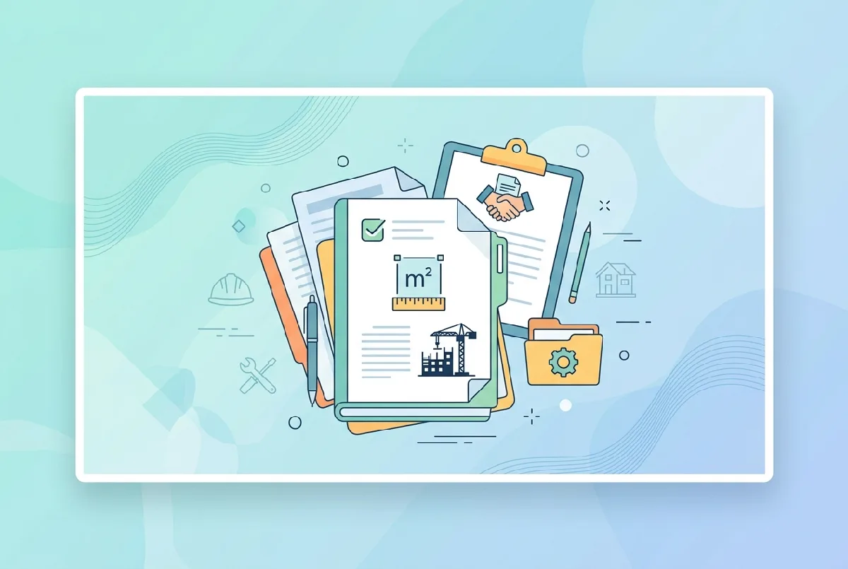 قرارداد پیمانکاری کلیه عملیات ساختمانی بر اساس متر مربع زیربنا Word