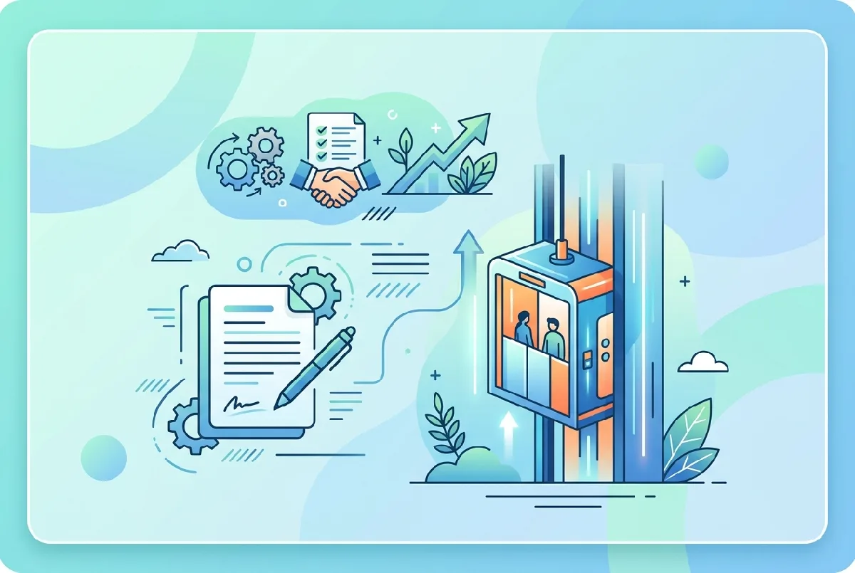 نمونه قرارداد فروش، نصب و راه اندازی آسانسور فایل Word قابل ویرایش