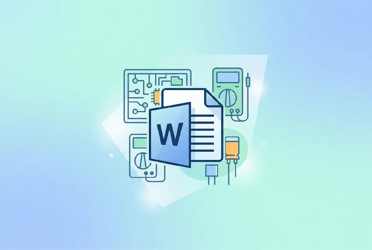 گزارش کار آزمایشگاه الکترونیک صنعتی فایل Word قابل ویرایش