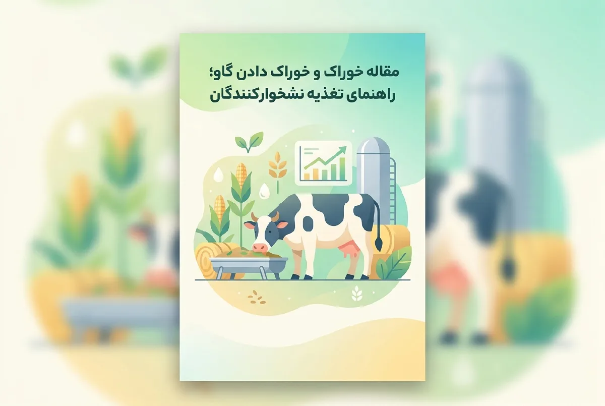 مقاله خوراک و خوراک دادن گاو؛ راهنمای تغذیه نشخوارکنندگان
