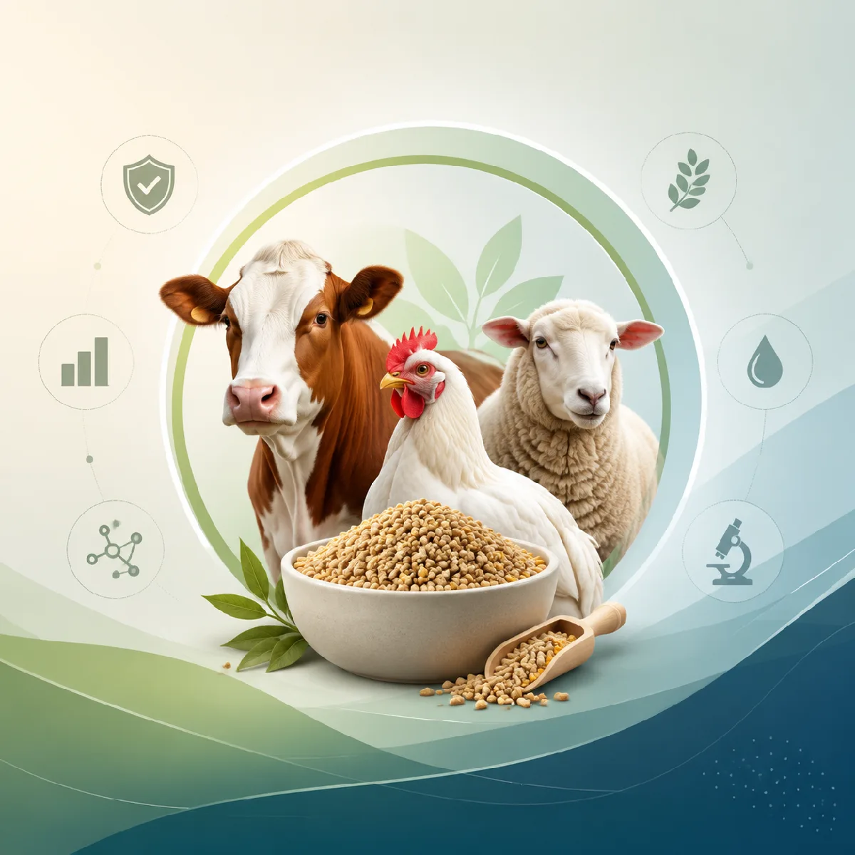 مقاله پروبیوتیک به‌عنوان افزودنی غذایی حیوانات مزرعه