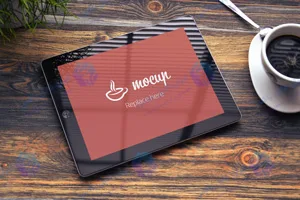 موکاپ لایه باز آیپد مینی برای نمایش طرح و تصاویر