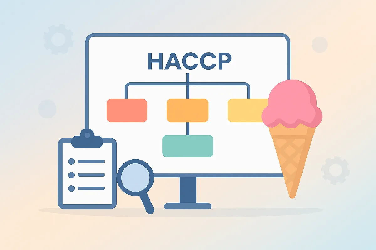 پاورپوینت بررسی سیستم HACCP در خط تولید بستنی 27 اسلاید