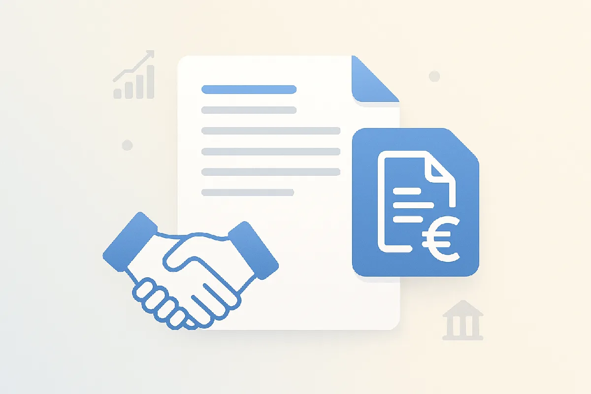 نمونه قرارداد بازرگانی داخلی به استناد تخصیص تسهیلات بانکی Word